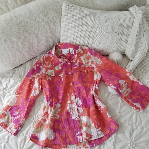 Alfred Dunner blouse - Picture 12 of 13